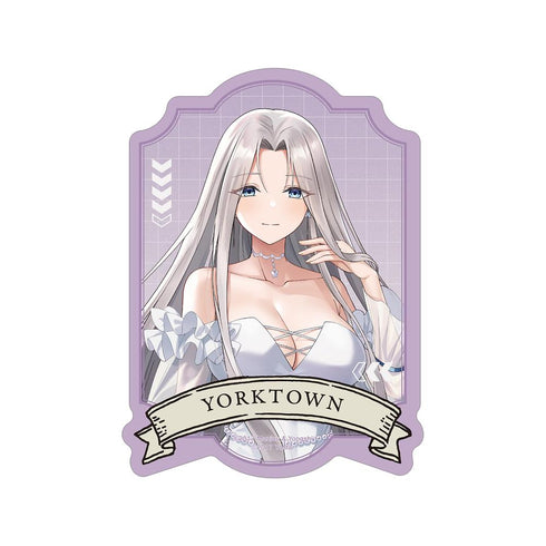 『アズールレーン』描き起こし ヨークタウン サマーファッションver. トラベルステッカー
