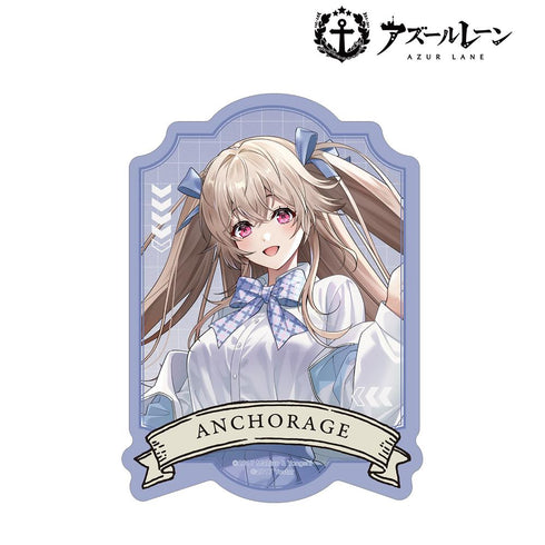 『アズールレーン』描き起こし アンカレッジ サマーファッションver. トラベルステッカー