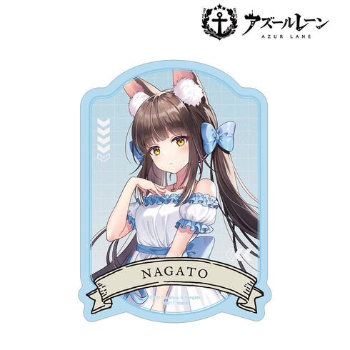 『アズールレーン』描き起こし 長門 サマーファッションver. トラベルステッカー