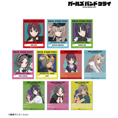 『ガールズバンドクライ』トレーディングアクリルカード ver.A(単位/BOX)【202506再販】