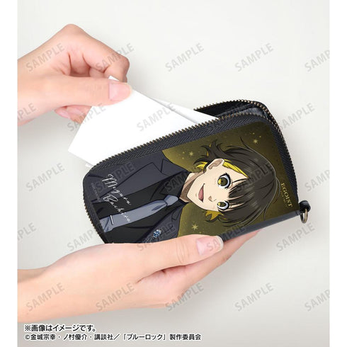 『ブルーロック』描き下ろし 蜂楽 廻 スーツモデルver. カードポケット付きミニ財布【202606再販】