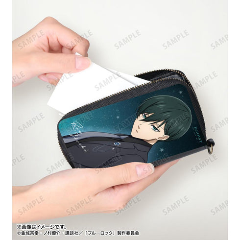 『ブルーロック』描き下ろし 糸師 凛 スーツモデルver. カードポケット付きミニ財布