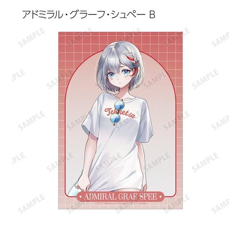 『アズールレーン』描き起こし サマーファッションver. トレーディングブロマイド3枚セット(単位/BOX)