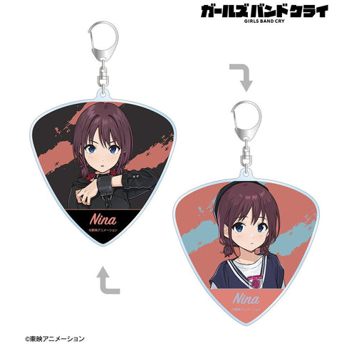 『ガールズバンドクライ』井芹 仁菜 ピック型両面BIGアクリルキーホルダー【202603再販】