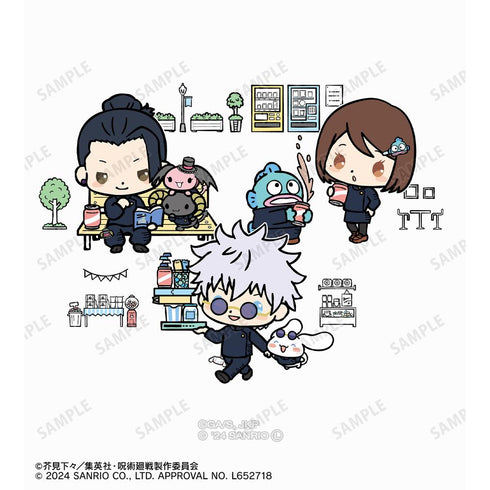 『呪術廻戦×サンリオキャラクターズ』五条 悟×シナモロール・夏油 傑×ルロロマニック・家入硝子×ハンギョドン 懐玉・玉折 スティックバルーン