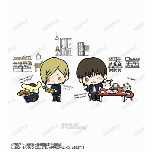 『呪術廻戦×サンリオキャラクターズ』七海建人×ポムポムプリン・灰原 雄×コロコロクリリン 懐玉・玉折 スティックバルーン