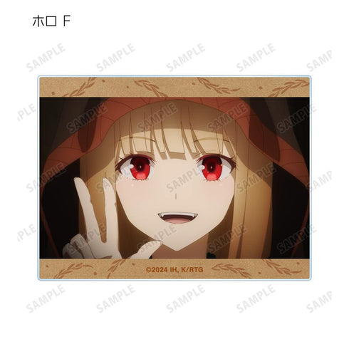 『狼と香辛料 MERCHANT MEETS THE WISE WOLF』トレーディング ホロ 場面写アクリルカード(単位/BOX)【202507再販】