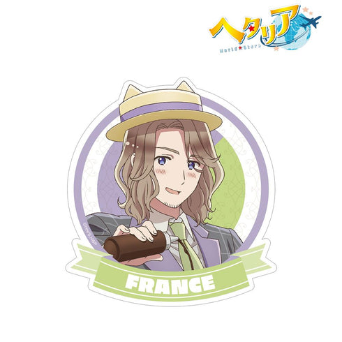 『ヘタリア World★Stars』描き下ろし フランス 遊園地ver. ダイカットステッカー