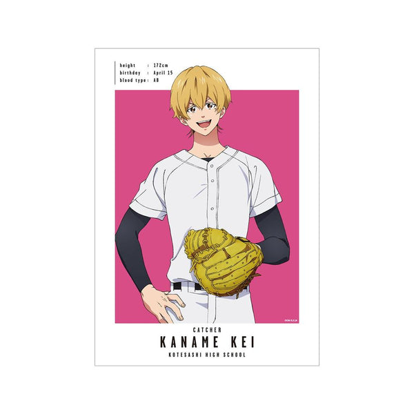 『忘却バッテリー』要 圭 A3マット加工ポスター【202604再販】