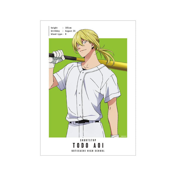 『忘却バッテリー』藤堂 葵 A3マット加工ポスター【202604再販】