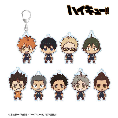 『ハイキュー!!』トレーディング ちょこんと! アクリルキーホルダー ver.A(単位/BOX)【202608再販】