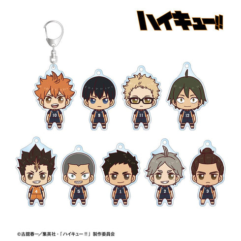 『ハイキュー!!』トレーディング ちょこんと! アクリルキーホルダー ver.A(単位/BOX)【202506再販】