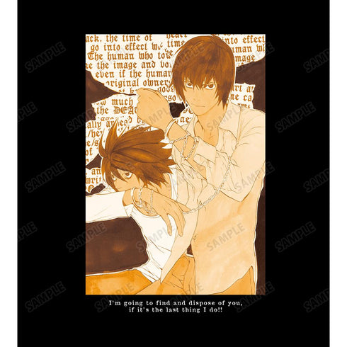 『DEATH NOTE』夜神 月&L ロングTシャツユニセックス