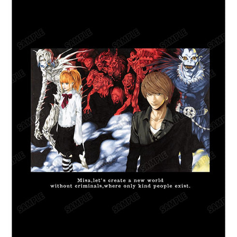 『DEATH NOTE』夜神 月&弥 海砂 ロングTシャツユニセックス
