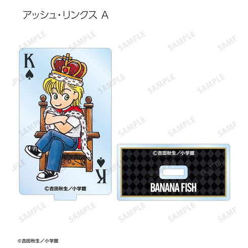 『BANANA FISH』トレーディング ちびキャラ トランプカード風アクリルスタンド(単位/BOX)
