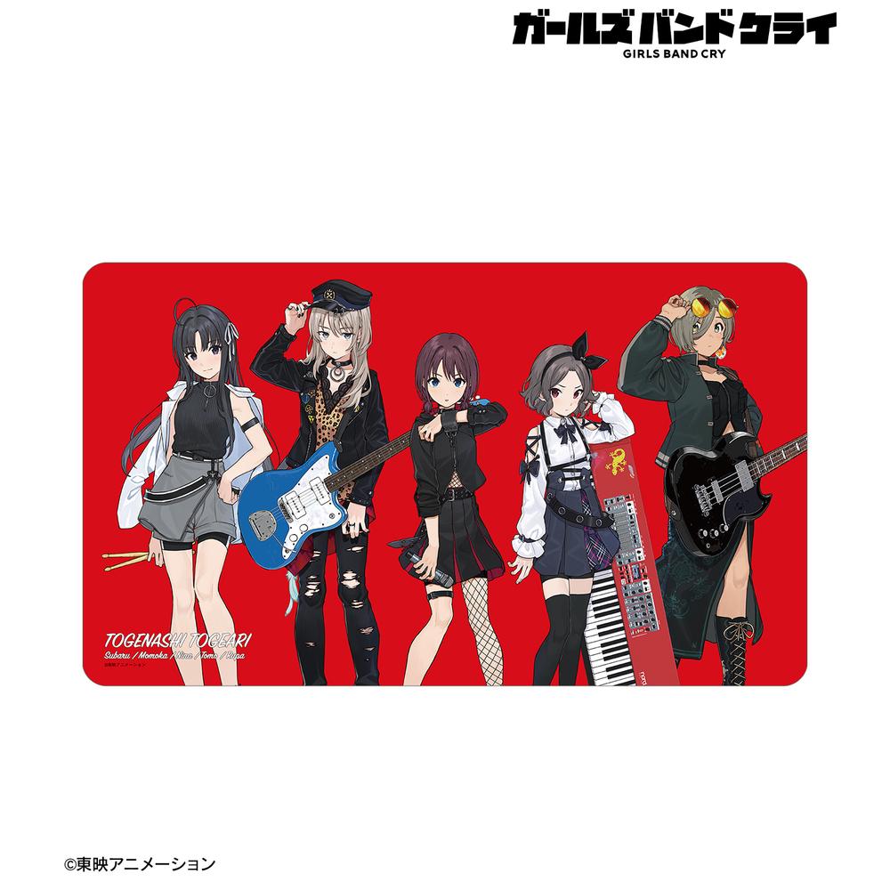 ガールズバンドクライ ライブツアーver. マルチデスクマット トゲナシトゲアリ ガールズバンドクライ』トゲナシトゲアリ 集合 マルチデスクマット ver