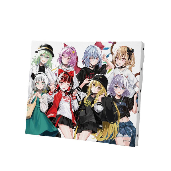 『東方Project』松本能人イラスト 集合 現代風ファッションver. キャンバスボード【202605再販】