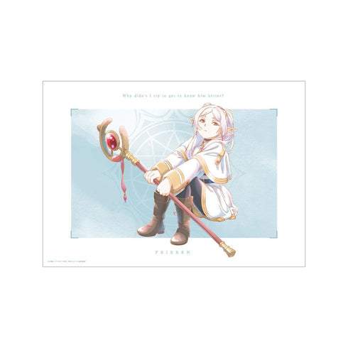 『葬送のフリーレン』フリーレン Ani-Art aqua label A3マット加工ポスター ver.A【202606再販】