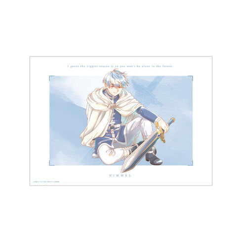 『葬送のフリーレン』ヒンメル Ani-Art aqua label A3マット加工ポスター【202511再販】