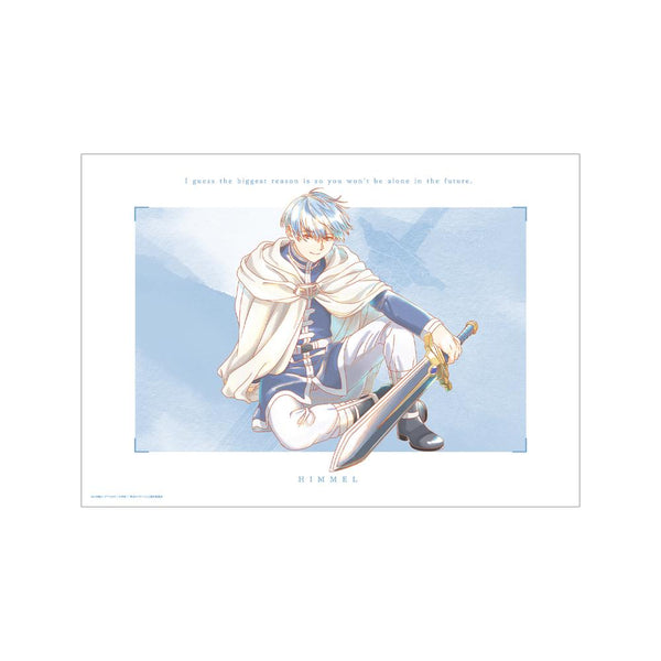 『葬送のフリーレン』ヒンメル Ani-Art aqua label A3マット加工ポスター【202511再販】