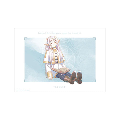 『葬送のフリーレン』フリーレン Ani-Art aqua label A3マット加工ポスター ver.B【202606再販】