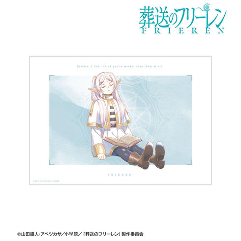 『葬送のフリーレン』フリーレン Ani-Art aqua label A3マット加工ポスター ver.B【202606再販】