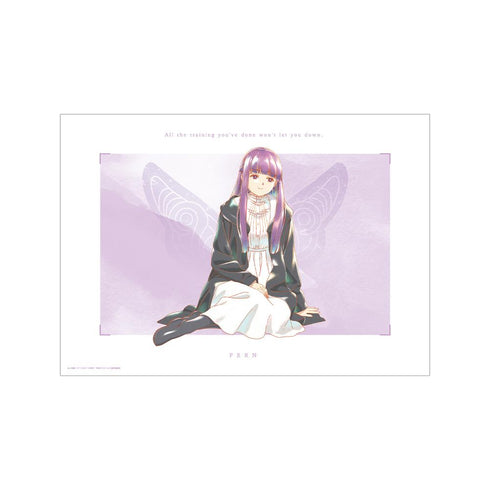『葬送のフリーレン』フェルン Ani-Art aqua label A3マット加工ポスター【202511再販】