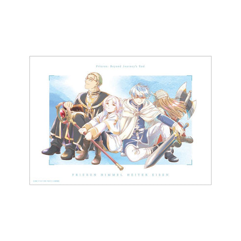 『葬送のフリーレン』集合 Ani-Art aqua label A3マット加工ポスター ver.A【202606再販】