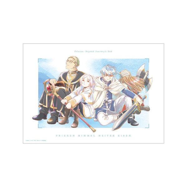 『葬送のフリーレン』集合 Ani-Art aqua label A3マット加工ポスター ver.A【202606再販】