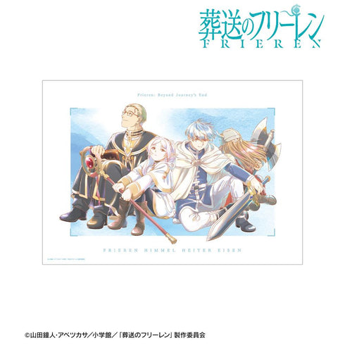 『葬送のフリーレン』集合 Ani-Art aqua label A3マット加工ポスター ver.A【202606再販】