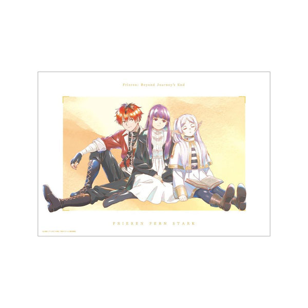 『葬送のフリーレン』集合 Ani-Art aqua label A3マット加工ポスター ver.B【202606再販】