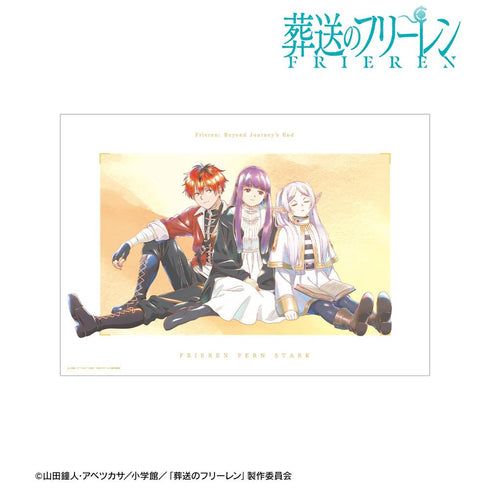『葬送のフリーレン』集合 Ani-Art aqua label A3マット加工ポスター ver.B【202606再販】