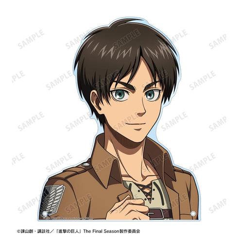 『進撃の巨人』描き下ろし エレン 現在ver. 特大ダイカットアクリルパネル