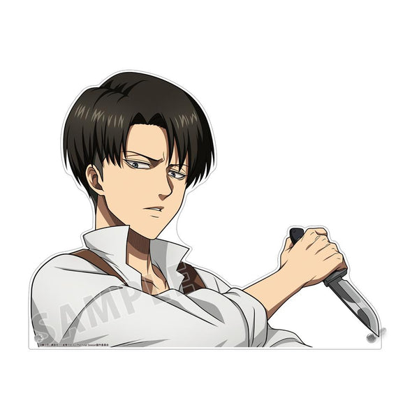 『進撃の巨人』描き下ろし リヴァイ 過去ver. 特大ダイカットアクリルパネル【202512再販】