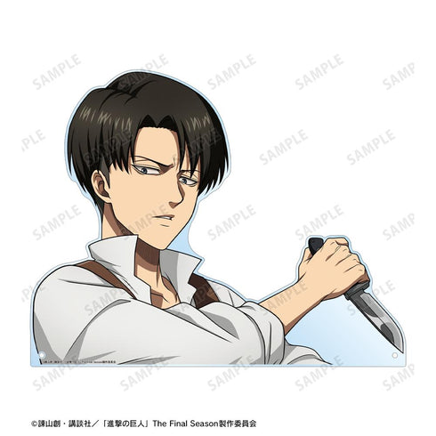 『進撃の巨人』描き下ろし リヴァイ 過去ver. 特大ダイカットアクリルパネル【202512再販】