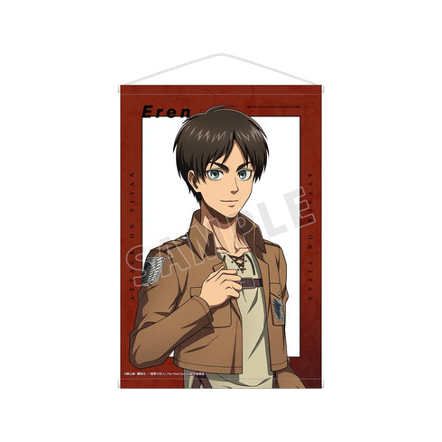 『進撃の巨人』描き下ろし エレン 現在ver. B2タペストリー【202512再販】