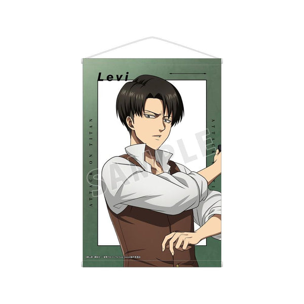 《進擊的巨人》全新繪製 利威 過去版 B2掛毯【202604再版】