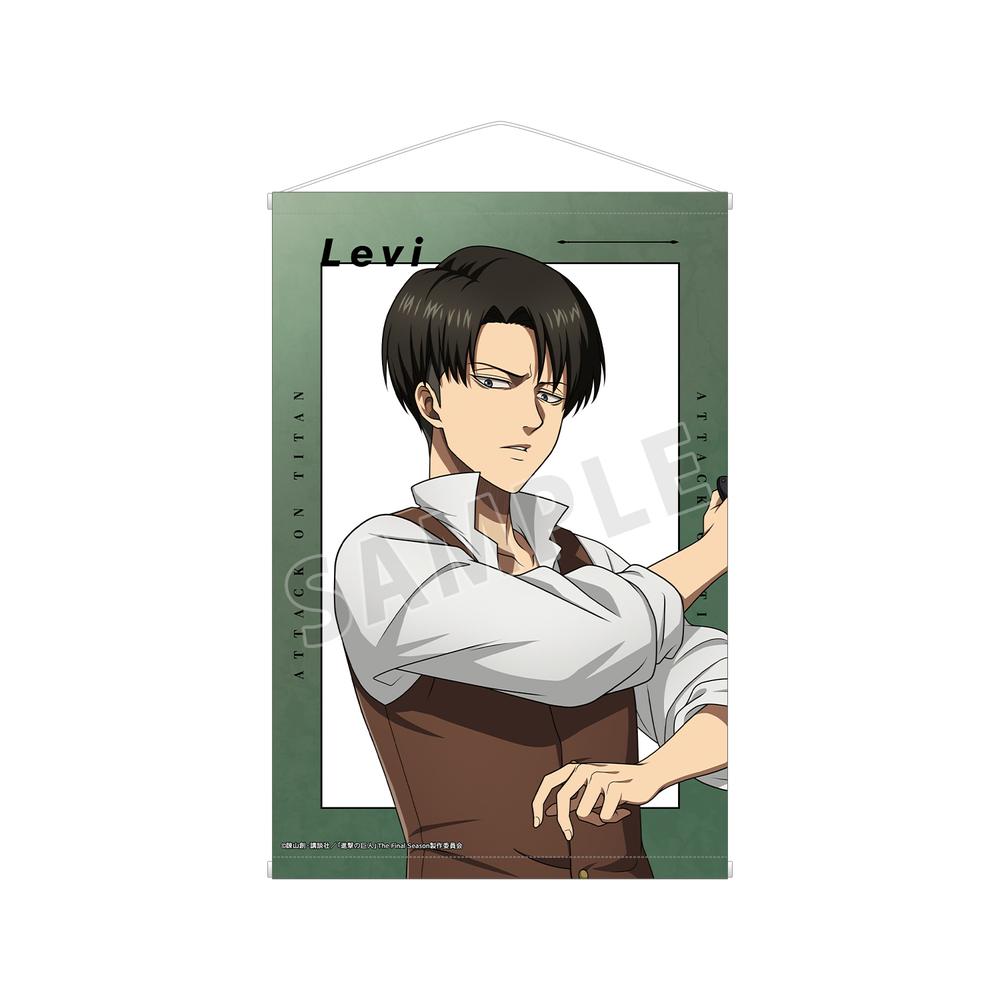 進撃の巨人』描き下ろし リヴァイ 過去ver. B2タペストリー【202507