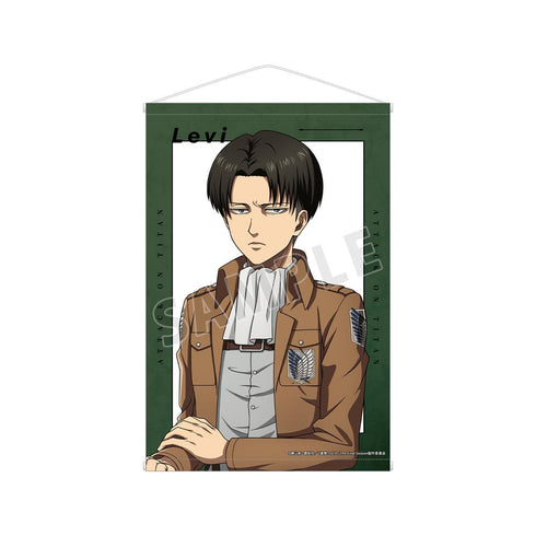 『進撃の巨人』描き下ろし リヴァイ 現在ver. B2タペストリー【202512再販】