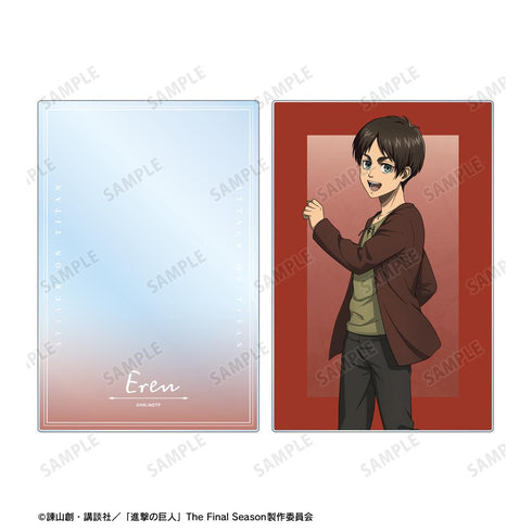 『進撃の巨人』描き下ろし エレン 過去ver. アクリルブロック