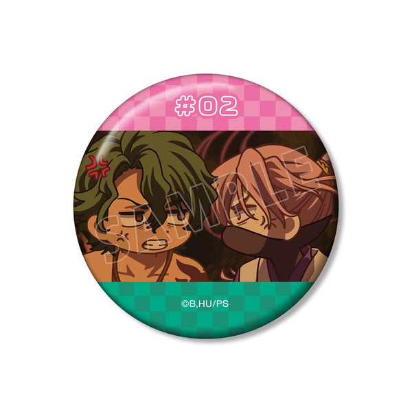 『SK∞ エスケーエイト』Cherry blossom&ジョー ゆるコマ 100mm缶バッジ【202509再販】