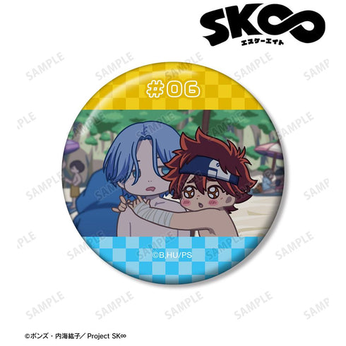 『SK∞ エスケーエイト』暦&ランガ ゆるコマ 100mm缶バッジ ver.B【202509再販】