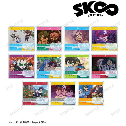 『SK∞ エスケーエイト』トレーディング ゆるコマ パーツ付きアクリルスタンド(単位/BOX)【202509再販】