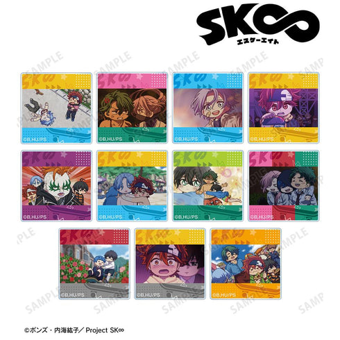 『SK∞ エスケーエイト』トレーディング ゆるコマ アクリルタイル(単位/BOX)【202509再販】