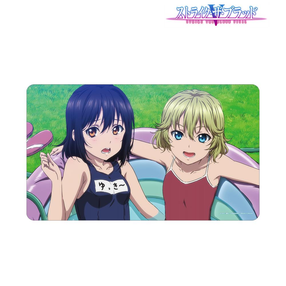 ストライク・ザ・ブラッド　キャラファイングラフ　デスクマット　姫柊雪菜 ストライク・ザ・ブラッドFINAL_姫柊雪菜 マルチデスクマット
