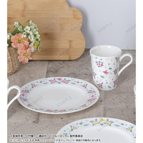 『ブルーロック』ノリタケコラボ 千切 豹馬 フラワーバードデザイン プレート