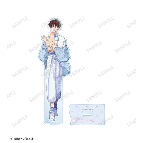 『ハレルヤベイビー』仔縞楽々先生 描き下ろし 桜咲 冬夏 ぬい抱っこver. BIGアクリルスタンド【202603再販】