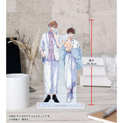 《哈利路亞寶貝》仔縞樂樂老師 全新繪製 吳都&櫻咲冬夏 抱抱版 特大亞克力立牌【202603再版】