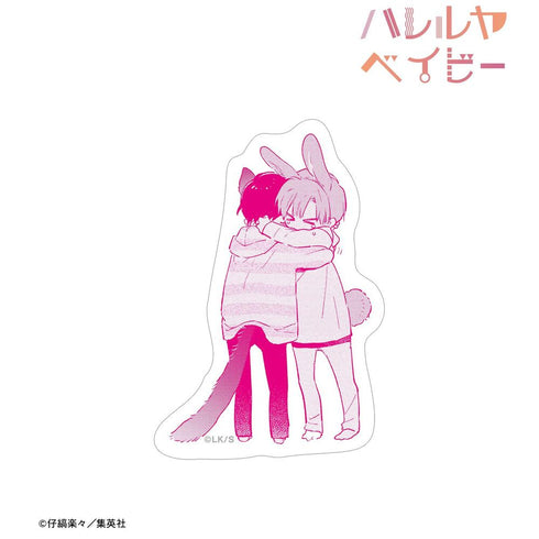 『ハレルヤベイビー』呉 都&桜咲 冬夏 ダイカットステッカー ver.E【202603再販】