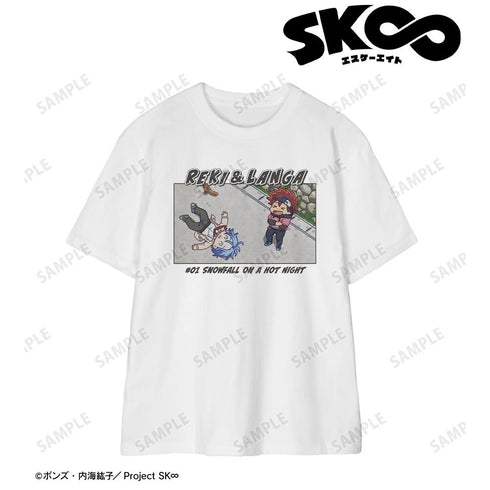 『SK∞ エスケーエイト』暦&ランガ ゆるコマ Tシャツメンズ